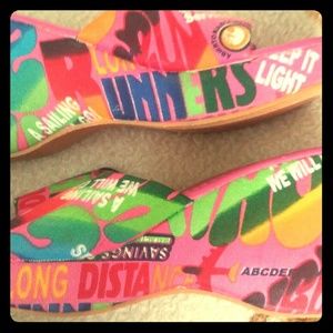 Women shoes sandals 8 1/2 pink